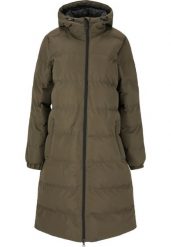 Parka dla kobiet Whistler Abella. Zielone płaszcze WHISTLER, bez wzorów, z materiału, eleganckie, bez kaptura. Za 387.00 zł.