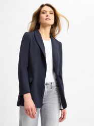 Marie Lund Marynarka Kobiety Sztuczne włókno niebieski, 36. Niebieskie marynarki i żakiety Marie Lund, bez wzorów, z włókna, eleganckie, bez ramiączek. Za 479.95 zł.
