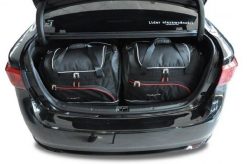Torby Do Bagażnika Toyota Avensis Limousine 2009-2018 4Szt Kjust. Czarne torby podróżne KJUST, bez wzorów, z kauczuku. Za 1,204.00 zł.