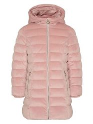 HULABALU Płaszcz zimowy w kolorze jasnoróżowym rozmiar: 158/164. Różowe płaszcze HULABALU, na zimę, z aplikacjami, bez kaptura. Za 173.99 zł.