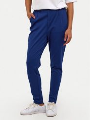 Kaffe Spodnie materiałowe Jenny 10508651 Niebieski Regular Fit. Niebieskie spodnie materiałowe Kaffe, bez wzorów, z materiału. Za 129.99 zł.