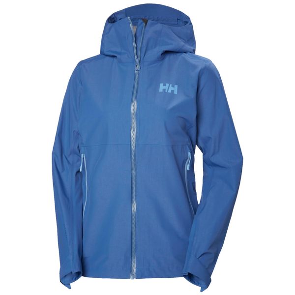 Damska kurtka wodoodporna Helly Hansen Blaze 3L Shell. Niebieskie kurtki Helly Hansen, l, bez wzorów, casualowe, bez kaptura. Za 1,517.00 zł.