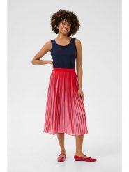 CULTURE Spódnica w kolorze czerwonym rozmiar: XXL. Czerwone spódnice Culture, xxl, bez wzorów, midi, rozkloszowane. Za 130.99 zł.