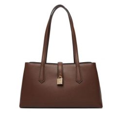 Torebka KARL LAGERFELD. Brązowe torebki klasyczne KARL LAGERFELD, bez wzorów, klasyczne, bez dodatków. Za 1,299.00 zł.