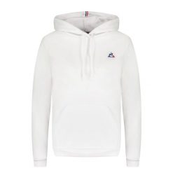 Bluza damska z kapturem Le Coq Sportif Essentiel N°1. Białe bluzy Le Coq Sportif, s, bez wzorów, z materiału, eleganckie, bez ramiączek, z kapturem. Za 344.00 zł.