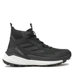 Trekkingi adidas. Czarne buty trekkingowe adidas, z gore-texu, bez zapięcia. Za 739.99 zł.