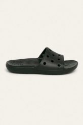 Crocs - Klapki Classic Crocs Slide 206121. Niebieskie klapki Crocs, bez wzorów, z gumy, bez obcasa, bez zapięcia. Za 149.99 zł.