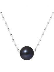 Pearline Złoty naszyjnik z perłą - dł. 42 cm rozmiar: onesize. Niebieskie naszyjniki Pearline, z materiału, z perłą, złote. Za 695.99 zł.