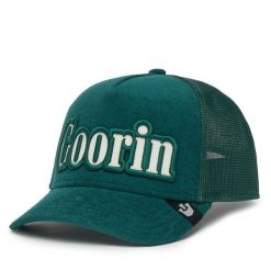 Czapka z daszkiem Goorin Bros. Zielone czapki z daszkiem Goorin Bros, bez wzorów. Za 139.99 zł.
