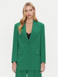 Simona Corsellini Marynarka P25CPGI00601 Zielony Regular Fit. Zielone marynarki i żakiety SIMONA CORSELLINI, bez wzorów, z syntetyku, bez ramiączek. Za 929.99 zł.