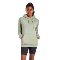 Bluza Z Kapturem Unisex Dla Dorosłych. Zielone bluzy MANTIS, bez wzorów, sportowe, bez ramiączek, z kapturem. Za 186.99 zł.
