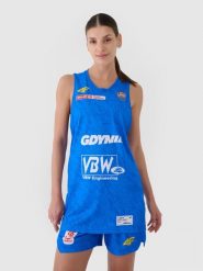 4F Koszulka meczowa replika wyjazdowa z sezonu 2024/25 damska 4F x VBW Arka Gdynia - multikolor XXL. T-shirty sportowe 4f, xs, bez wzorów, z dzianiny, bez ramiączek, na fitness i siłownię. Za 199.99 zł.