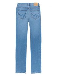 Wrangler Dżinsy - Slim fit - w kolorze błękitnym rozmiar: W30/L34. Niebieskie jeansy Wrangler, l, z aplikacjami. Za 158.84 zł.