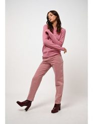 AUTHENTIC CASHMERE Kaszmirowy sweter "Etret" w kolorze jasnoróżowym rozmiar: S. Różowe swetry AUTHENTIC CASHMERE, s, bez wzorów, z kaszmiru, bez ramiączek. Za 347.99 zł.