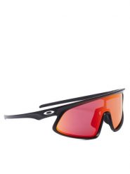Oakley Okulary przeciwsłoneczne RSLV 141 0OO9524D 95240141 Czarny. Czarne okulary przeciwsłoneczne Oakley, bez wzorów, plastikowe. Za 949.99 zł.