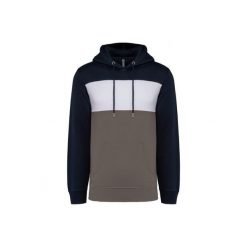 Bluza z kapturem Kariban. Białe bluzy z kapturem KARIBAN, xl, bez wzorów, z bawełny, z kapturem. Za 234.50 zł.