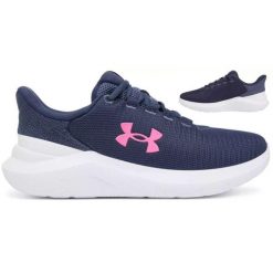 Buty do biegania damskie Under Armour Phade RN. Niebieskie buty do biegania Under Armour, bez wzorów, bez zapięcia, do biegania. Za 151.99 zł.