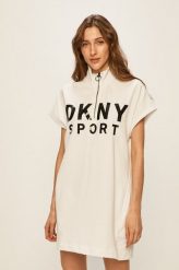 Dkny sukienka kolor biały mini prosta. Białe sukienki DKNY, na co dzień, l, bez wzorów, bez kołnierzyka, bez ramiączek, mini. W wyprzedaży za 274.99 zł.