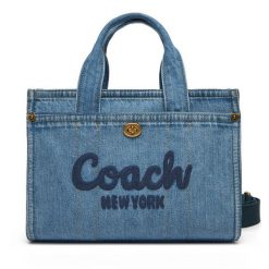 Torebka Coach. Niebieskie torebki klasyczne Coach, bez wzorów, klasyczne, bez dodatków. Za 1,069.00 zł.
