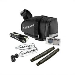 Zestaw akcesoriów do torby rowerowej Lezyne M Caddy Co2. Czarne torebki klasyczne LEZYNE, bez wzorów, sportowe, bez dodatków. Za 352.50 zł.