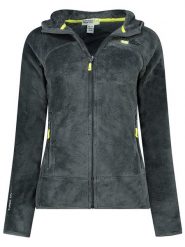 Canadian Peak Kurtka polarowa "Upaloodeak" w kolorze antracytowym rozmiar: L. Czarne kurtki Canadian Peak, l, bez wzorów, z materiału, bez kaptura. Za 127.05 zł.