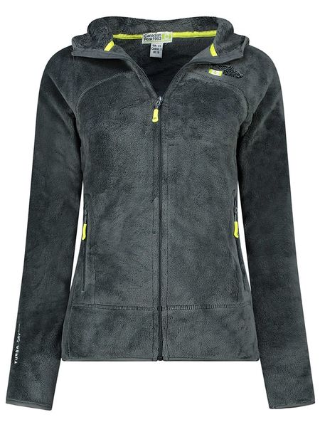 Canadian Peak Kurtka polarowa "Upaloodeak" w kolorze antracytowym rozmiar: L. Czarne kurtki Canadian Peak, l, bez wzorów, z materiału, bez kaptura. Za 127.05 zł.