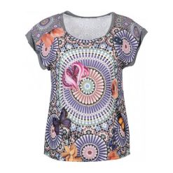 Desigual Desigual T-Shirt Damski S Szary. T-shirty marki Desigual. W wyprzedaży za 163.00 zł.