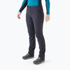 Spodnie softshellowe damskie Rab Incline AS Pants. Szare spodnie narciarskie RAB, bez wzorów, narciarskie. Za 441.99 zł.