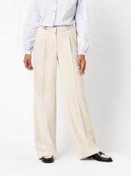 Toni Spodnie w kolorze kremowym rozmiar: 44. Brązowe spodnie materiałowe Toni, bez wzorów, z materiału. Za 187.99 zł.
