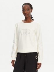 Liu Jo Sport Bluza TA5168 FS090 Biały Regular Fit. Białe bluzy bez kaptura Liu Jo Sport, l, bez wzorów, z bawełny, bez kaptura. Za 289.99 zł.