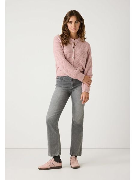 More & More Kardigan w kolorze jasnoróżowym rozmiar: 40. Różowe swetry More & More, bez wzorów, z wełny, bez ramiączek. Za 174.84 zł.