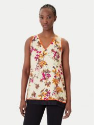 Simona Corsellini Bluzka P26CPTO01801 Kolorowy Regular Fit. Bluzki SIMONA CORSELLINI, bez wzorów, z wiskozy, bez kołnierzyka, bez ramiączek. Za 849.99 zł.