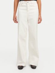 JJXX Jeansy Tokyo 12269078 Écru Wide Leg. Jeansy JJXX, bez wzorów, z bawełny. Za 179.99 zł.
