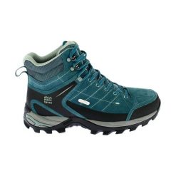 Wysokie buty turystyczne Élémenterre Sonora EV. Niebieskie trekkingi Elementerre, bez wzorów, z nylonu, bez zapięcia, trekkingowe. Za 362.00 zł.