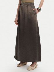 Max Mara Spódnica trapezowa Nuevo 2516101028 Zielony Regular Fit. Zielone spódnice Max Mara, bez wzorów, z acetatu, trapezowe. Za 1,069.00 zł.