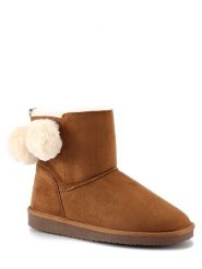 ISLAND BOOT Botki zimowe "Morell" w kolorze jasnobrązowym rozmiar: 41. Brązowe botki Island Boot, bez wzorów, z materiału, bez obcasa, bez zapięcia. Za 145.95 zł.