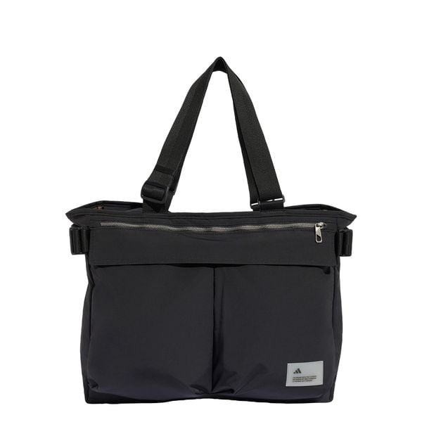 TORBA CITY TECH TOTE BAG. Zielone torby sportowe adidas, bez wzorów, z materiału, na ramię. Za 299.00 zł.