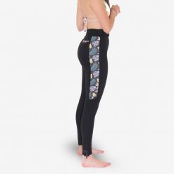 Legginsy do chodzenia w wodzie damskie Mellow Sea Anfibi neopren 2 mm. Czarne legginsy ANFIBI, bez wzorów, z kauczuku, sportowe. W wyprzedaży za 329.99 zł.