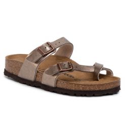 Japonki Birkenstock. Żółte japonki Birkenstock, bez wzorów. Za 339.99 zł.