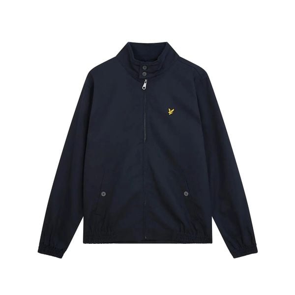 Kurtka wodoodporna Lyle & Scott Harrington. Niebieskie kurtki LYLE AND SCOTT, s, bez wzorów, ze sztruksu, eleganckie, bez kaptura. Za 390.50 zł.