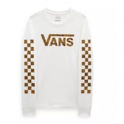 Koszulka sportowa damska Vans Animash Ls Bff. Białe t-shirty sportowe Vans, xs, bez wzorów, bez ramiączek. Za 289.00 zł.