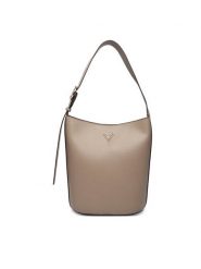 Guess Torebka Meridian II HWBG69 74040 Beżowy. Brązowe torebki klasyczne Guess, z aplikacjami, ze skóry, bez dodatków. Za 679.99 zł.