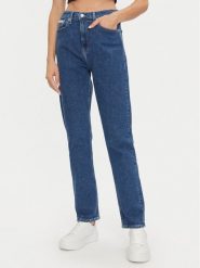 Calvin Klein Jeans Jeansy Authentic J20J224006 Granatowy Straight Fit. Niebieskie jeansy Calvin Klein Jeans, bez wzorów, z bawełny. Za 249.99 zł.