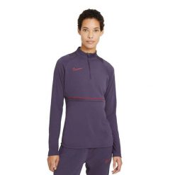 Bluza Damska Academy DriFIT. Fioletowe bluzy Nike, m, bez wzorów, bez kaptura. Za 166.99 zł.