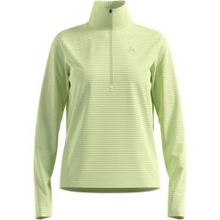 Bluza bez kaptura rozpinana Odlo Mid layer 1/2 zip ESSENTIAL THERMAL. Zielone bluzy ODLO, na jesień, m, bez wzorów, z materiału, bez ramiączek, bez kaptura. Za 302.55 zł.