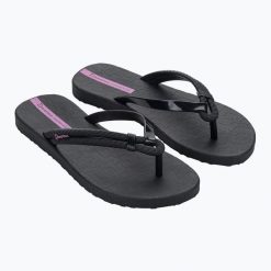 Japonki damskie Ipanema Diversa. Czarne japonki Ipanema, bez wzorów. Za 49.99 zł.