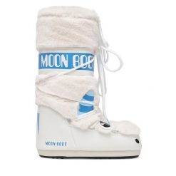 Śniegowce Moon Boot. Białe śniegowce Moon Boot, bez wzorów, bez zapięcia. Za 809.99 zł.
