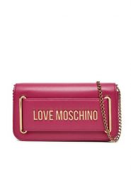 LOVE MOSCHINO Torebka JC4350PP0LKT0626 Różowy. Czerwone listonoszki Love Moschino, bez wzorów, ze skóry, bez dodatków. Za 419.99 zł.