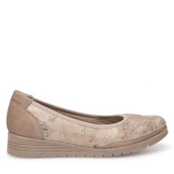 Baleriny Go Soft. Brązowe baleriny GO SOFT, bez wzorów, bez obcasa, bez zapięcia. Za 143.99 zł.