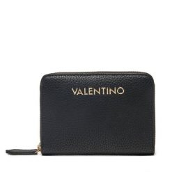 Portfel Valentino. Czarne portfele Valentino, bez wzorów. Za 169.99 zł.